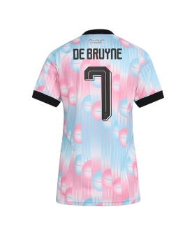 Billige Fotballdrakt Belgia Kevin De Bruyne #7 Replika Bortedrakt Dame VM 2026 Kortermet Billige Fotballdrakt Belgia Kevin De Bruyne #7 Replika Bortedrakt Dame VM 2026 Kortermet
